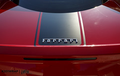 Ferrari 599 Satin Black Stripes