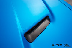 Dodge Challenger Blue Aluminum