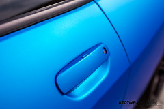 Dodge Challenger Blue Aluminum